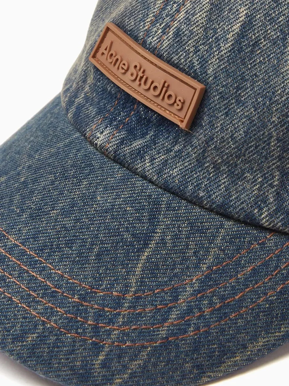 ACNE STUDIOS Carliy Matrix Denim Cap